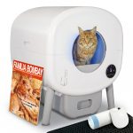 Arenero Inteligente Automático Cerrado para Gatos – Privacidad, higiene y control desde tu móvil