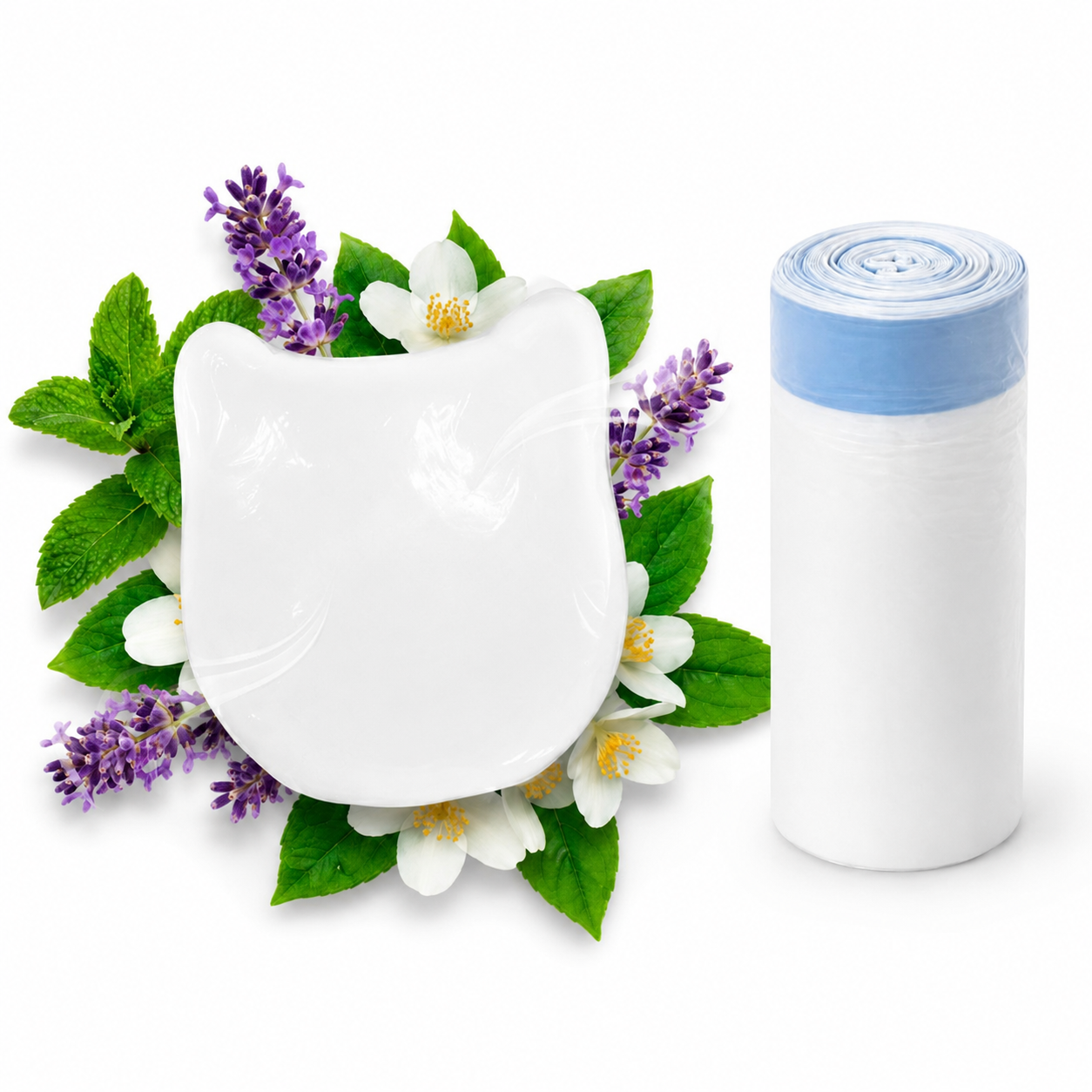 Pack Bolsas + Ambientador para Arenero Automático Familia Bombay