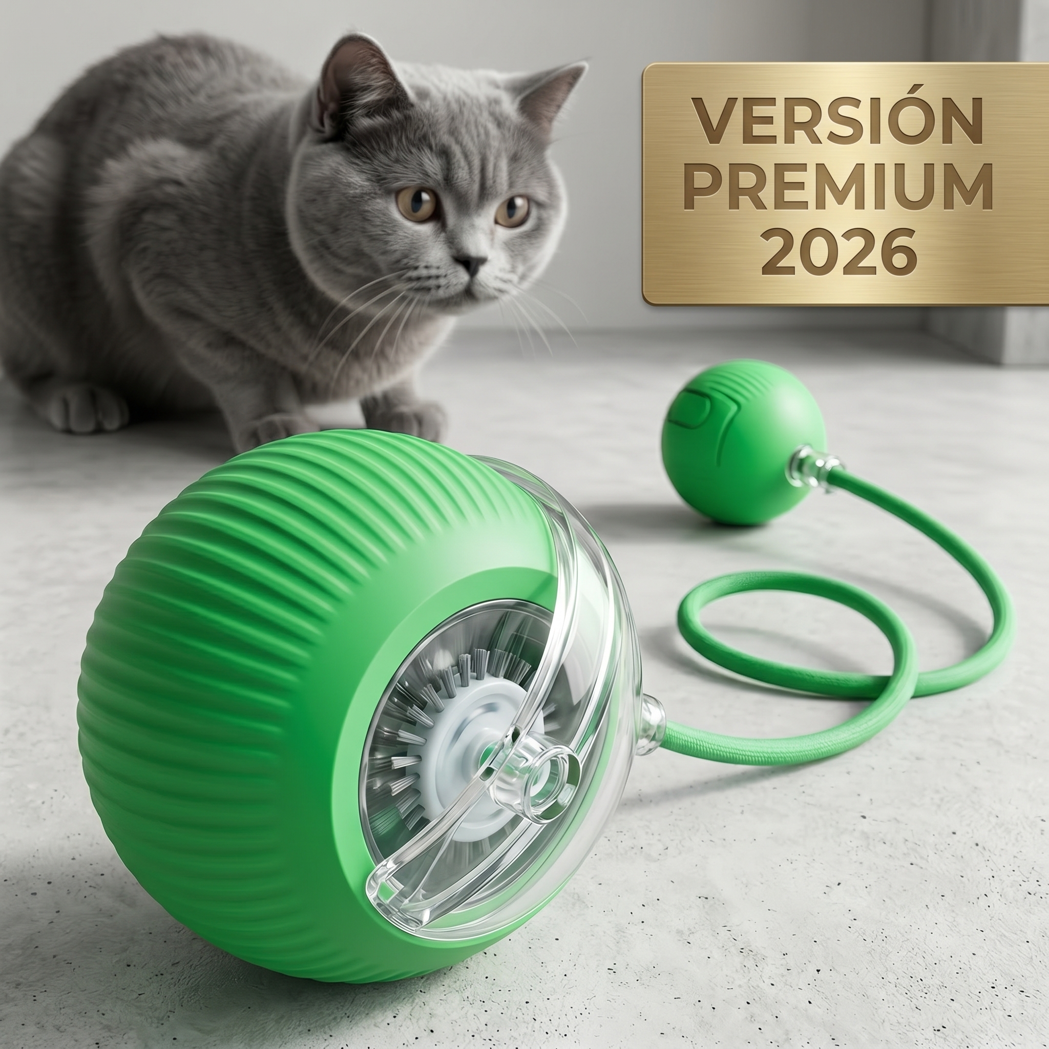 Pelota Interactiva Recargable para Gatos con Movimiento Automático - Imagen 5